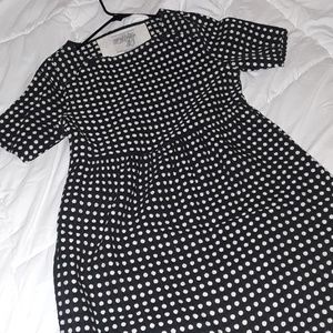 Black and white dress vintage
